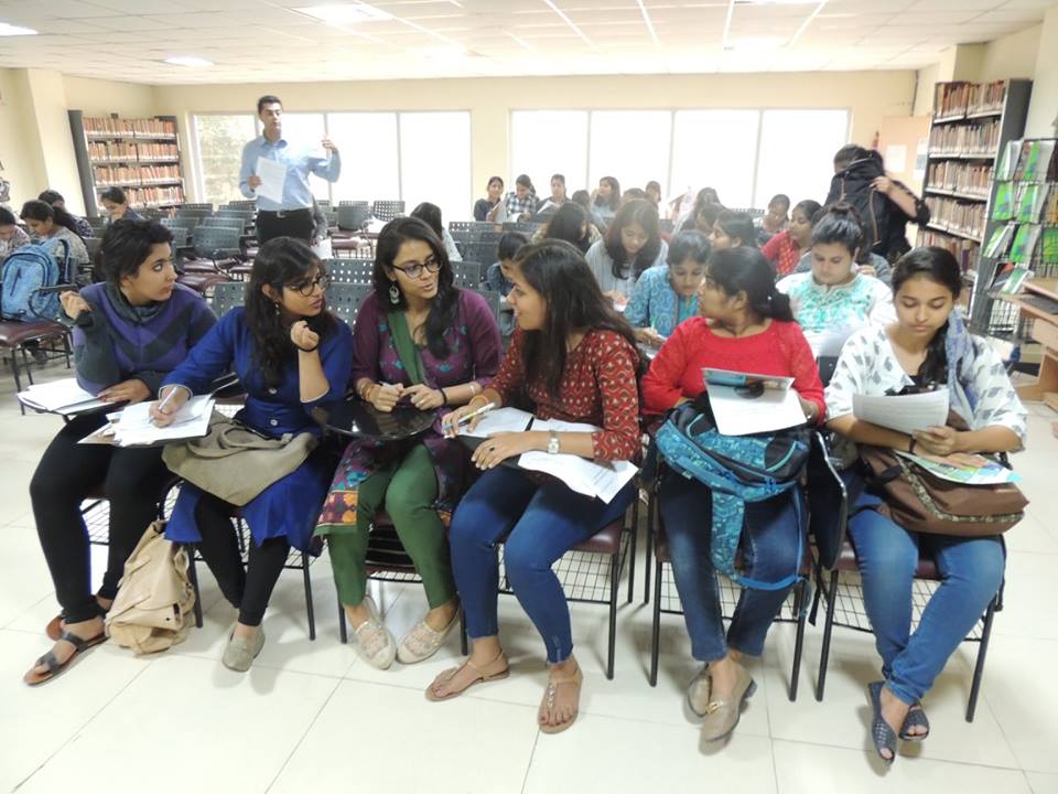 Workshop At Indraprastha College For Women Delhi University