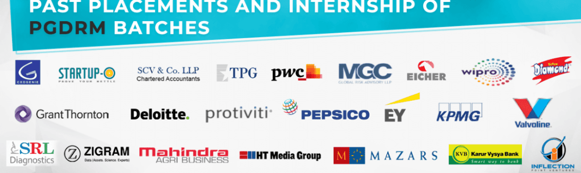 Internship Placements with PGDRM Batches of Global Risk Management Institute. Students placed at big 4 like PwC, EY, Deloitte,Grant Thornton and more. 100% placements guaranteed*.