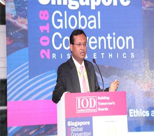 MR. SUBHASHIS NATH AT SINGAPORE GLOBAL CONVENTION Cover