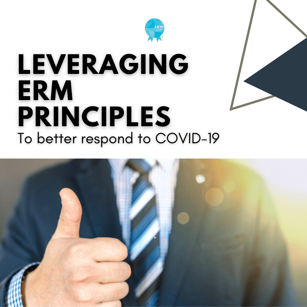 Leveraging ERM principles to better respond to the COVID-19 crisis Cover