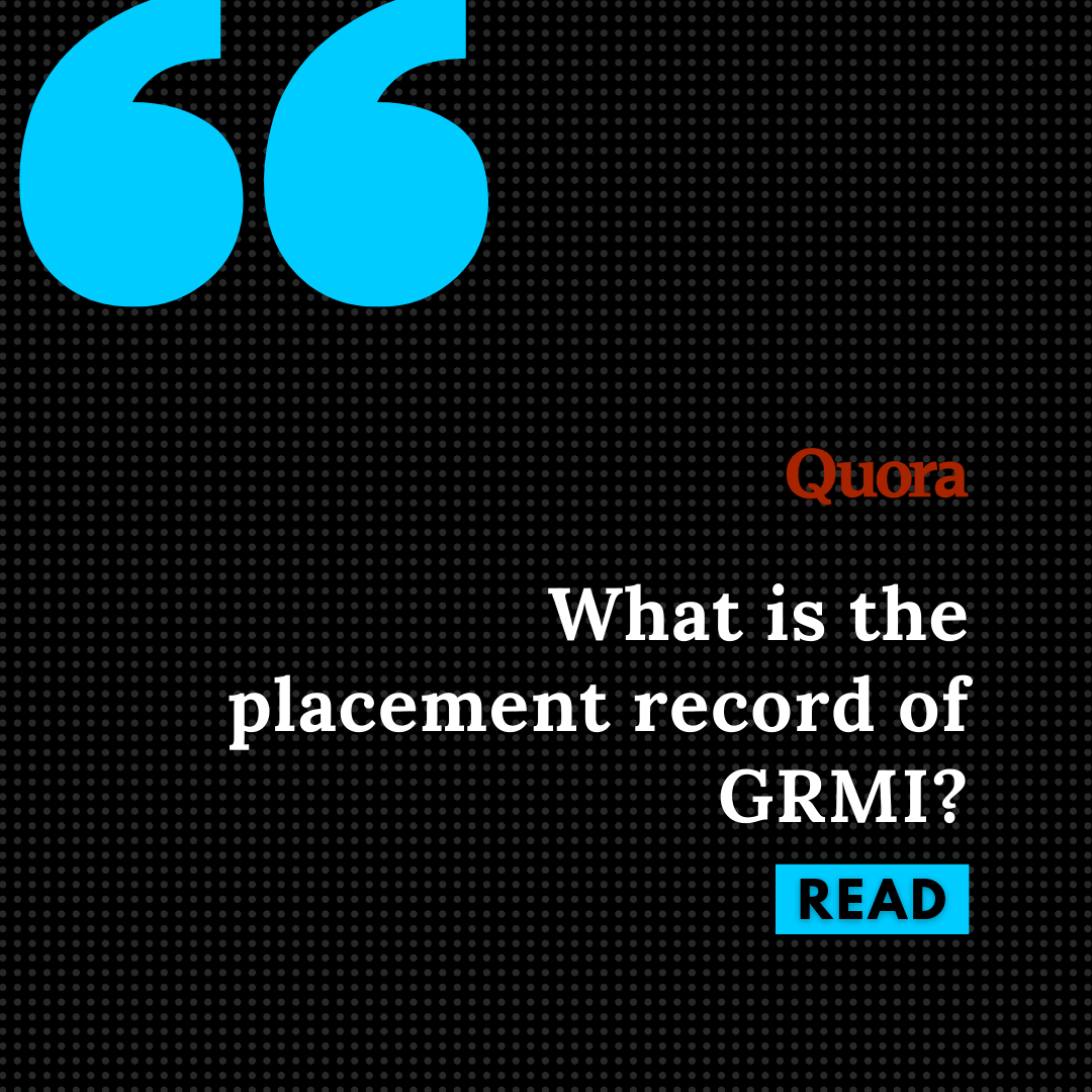 What is the placement record of GRMI? Cover