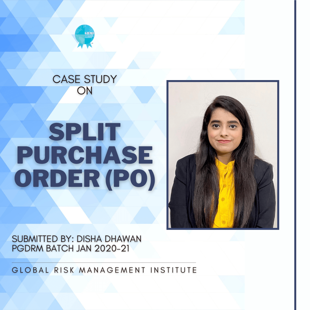 Case Study | Title: Split Purchase Order Cover