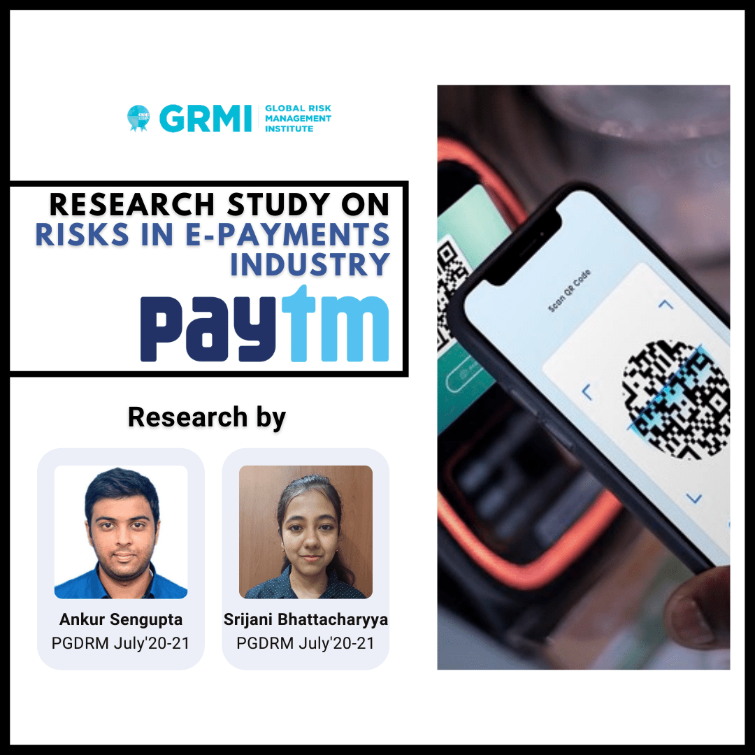 Research study on Risks in the E-Payments Industry (Paytm) Cover