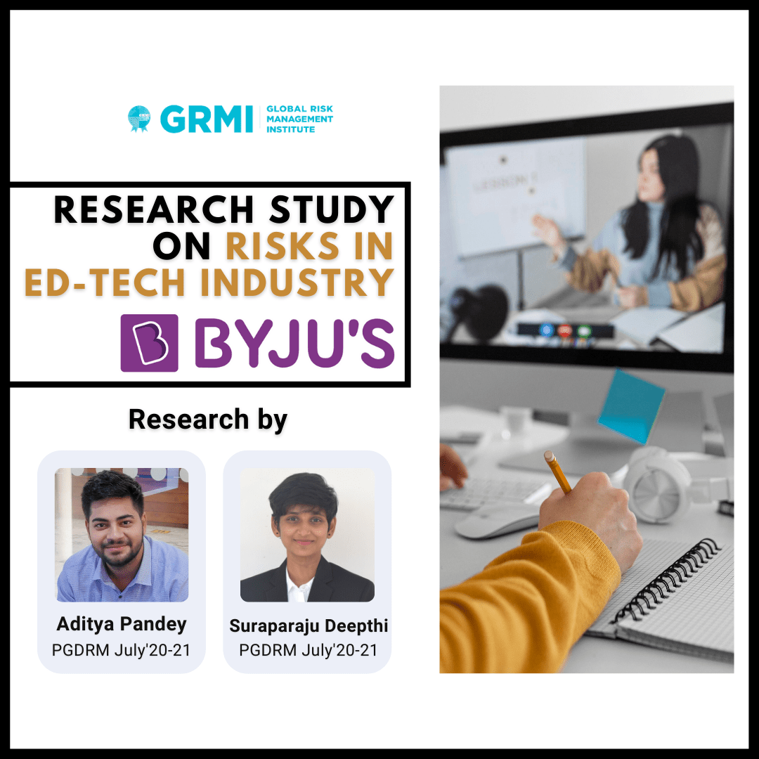 Research study on Risks in the Ed-tech Industry (BYJU'S) Cover