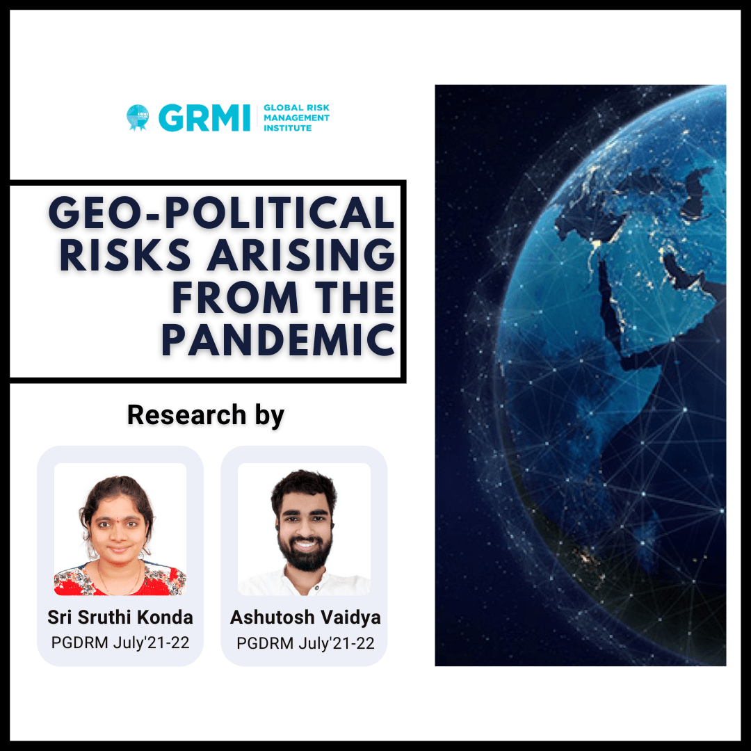 Geo-Political risks arising from the pandemic Cover