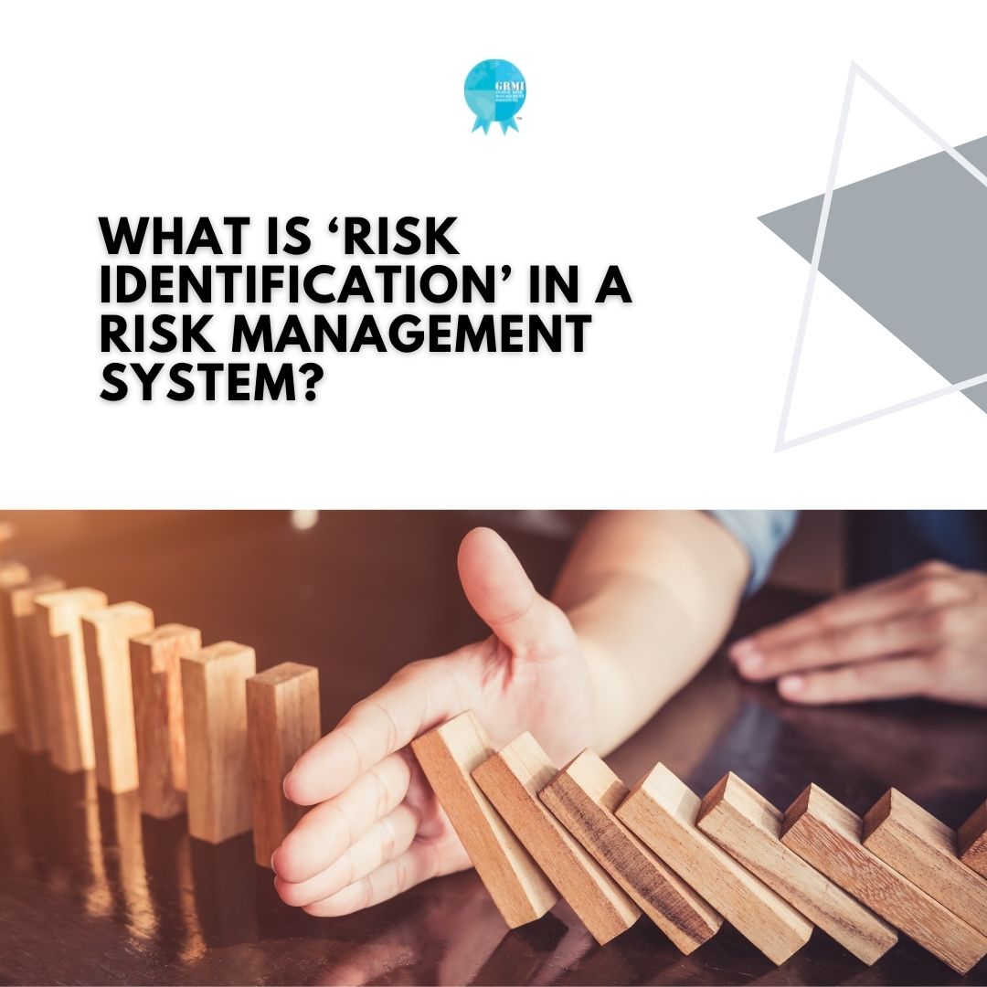 What is ‘Risk Identification’ in a risk management system? Cover