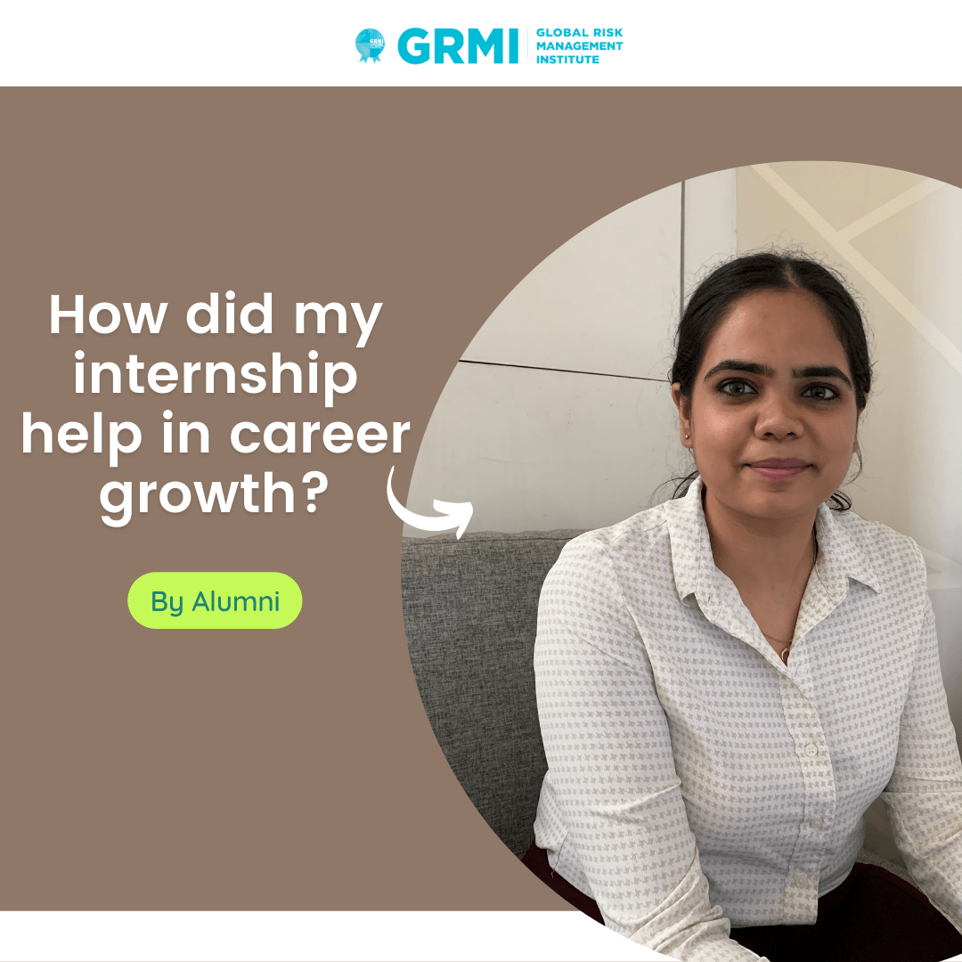 How did my internship help in career growth? Cover