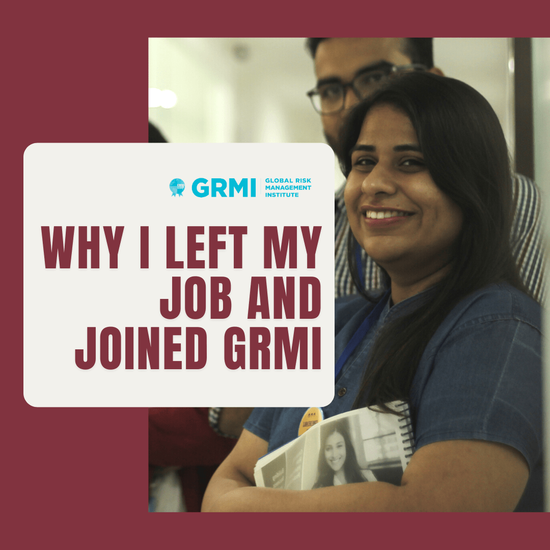 Why I left My Job and Joined GRMI? Cover