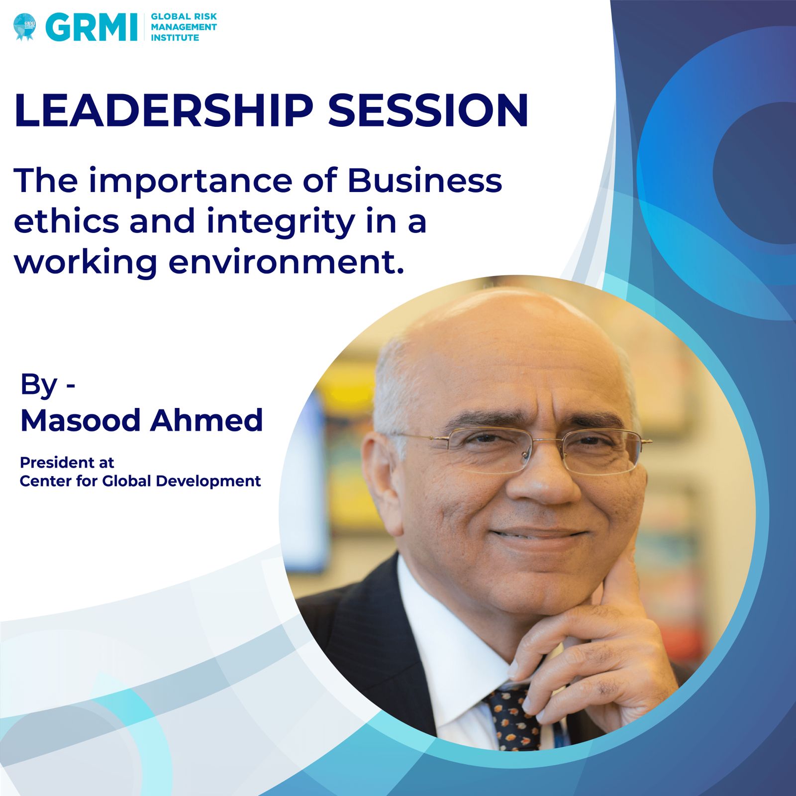 Leadership Session with Mr. Masood Ahmed Cover