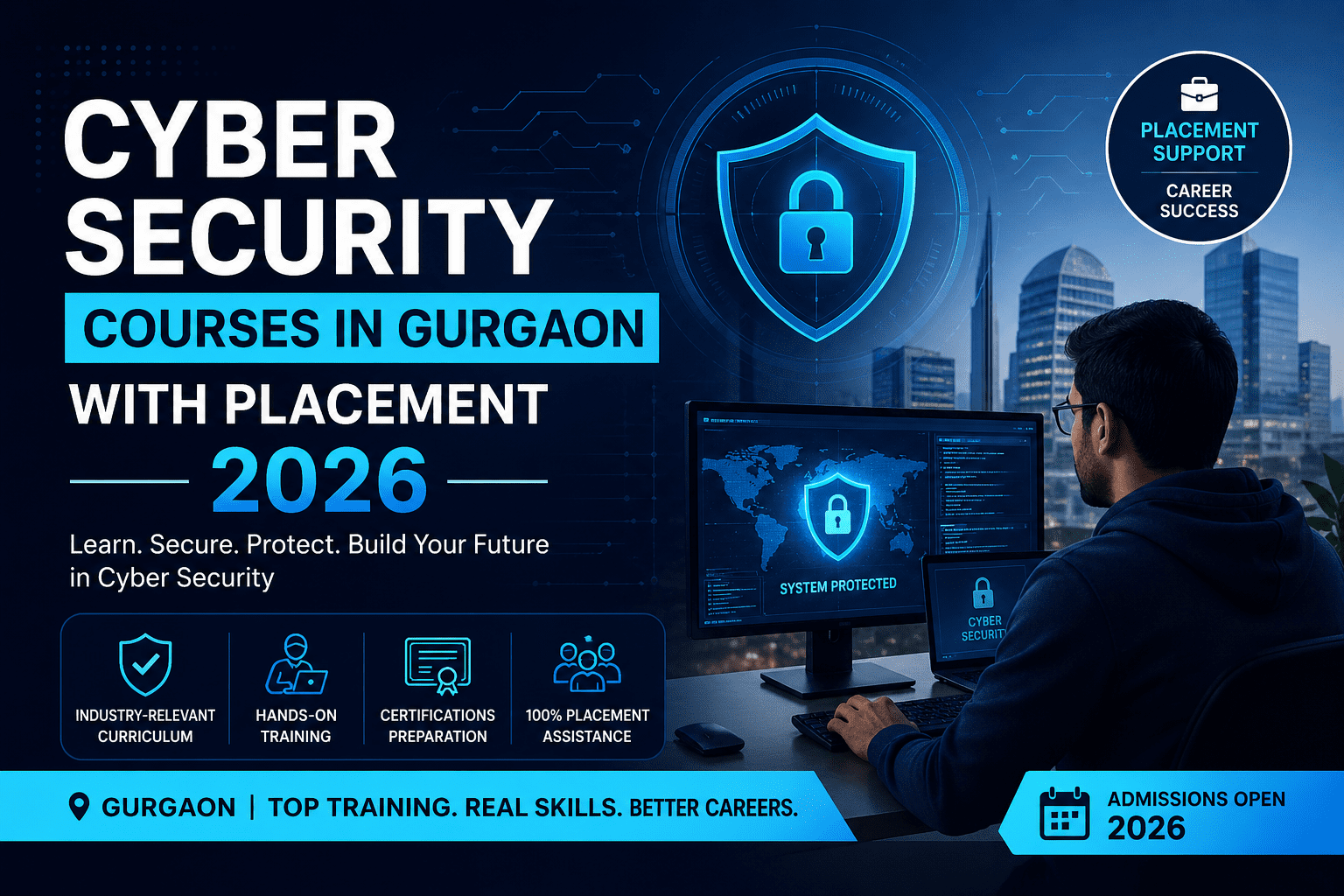 Cyber Security Courses in Gurgaon with Placement 2026