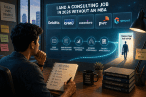 Land a Consulting Job in 2026 Without an MBA in India